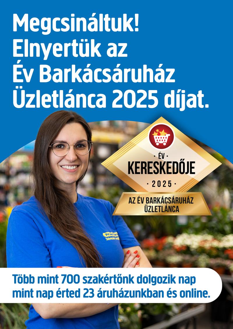 Az év barkácsáruház üzletlánca