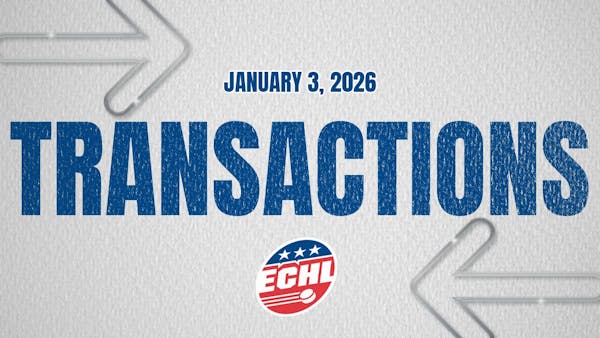 ECHL Transactions - Jan. 3
